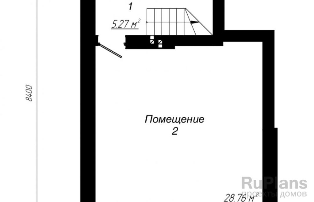 Планировка Проект дома с подвалом и мансардой Rg3907