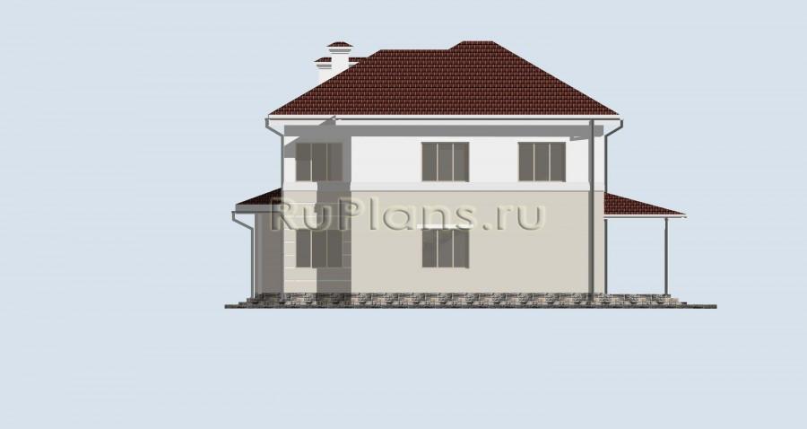 Проект двухквартирного двухэтажного жилого дома Rg1567 — фото 6