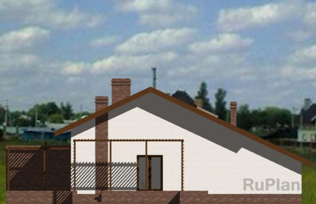 Проект привлекательного коттеджа из газобетона Rg3578 — фото 7