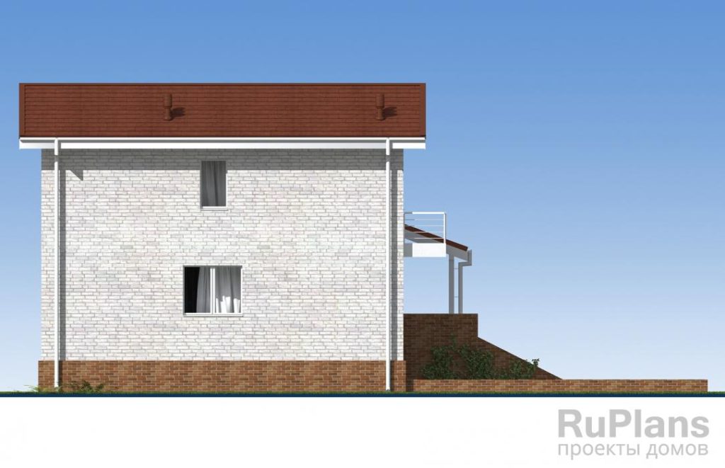 Проект двухэтажного дома с подвалом и гаражом Rg5528 — фото 8