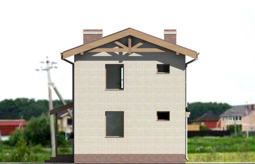 Проект компактного и экономичного двухэтажного дома Rg3720 — фото 8