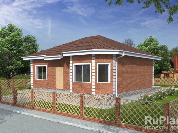 Жилой дом с террасой Rg3825