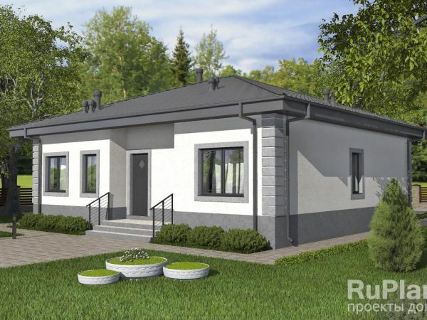 Одноэтажный дом с тремя спальнями Rg6309