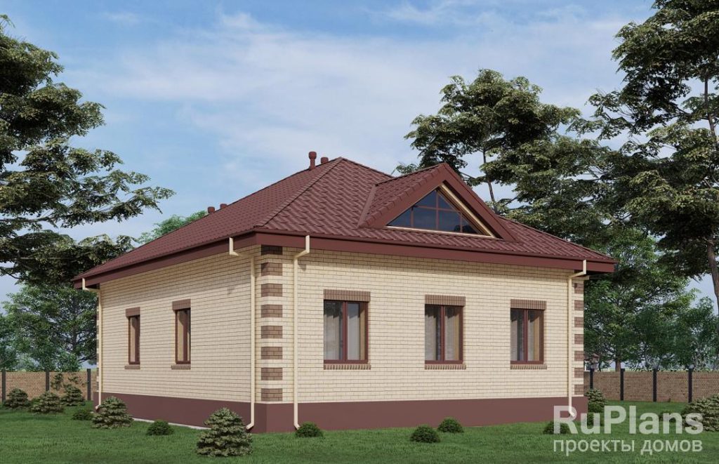 Одноэтажный дом с пятью спальнями  и террасой Rg6462 — фото 3