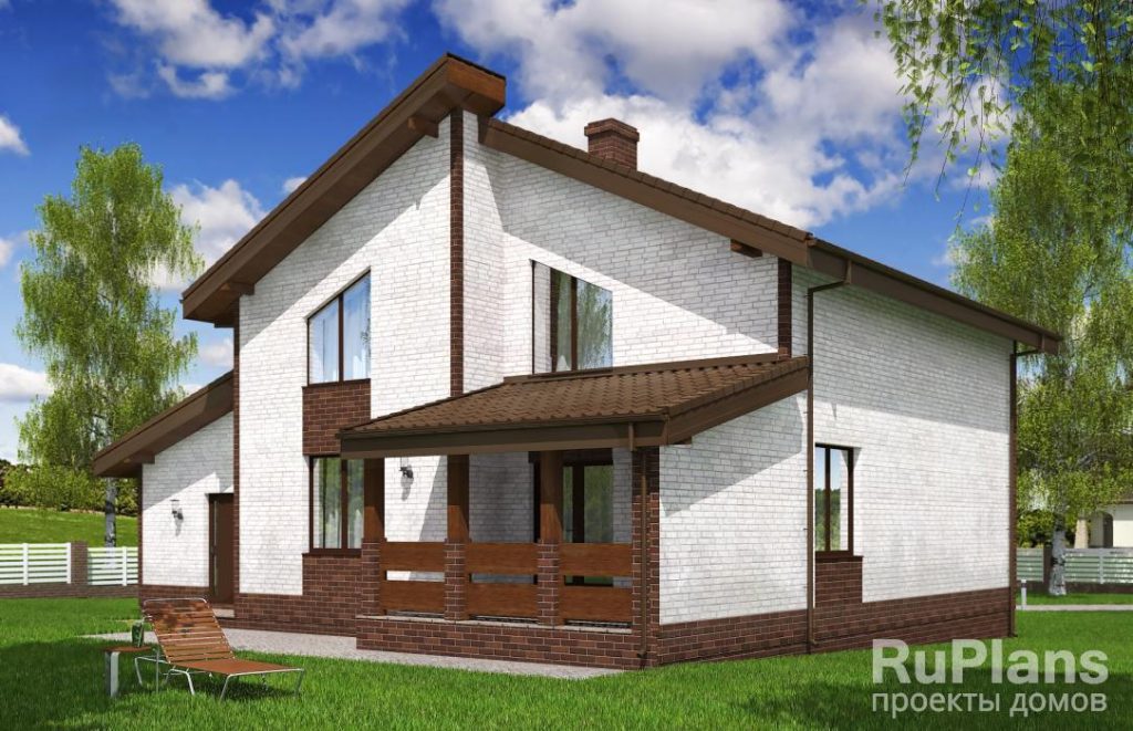 Проект одноэтажного жилого дома с мансардой Rg5118 — фото 4