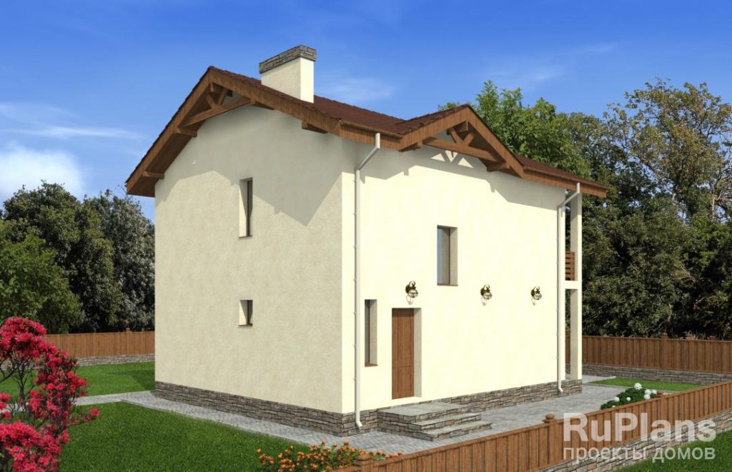 Проект двухэтажного дома с эркером Rg4824 — фото 4