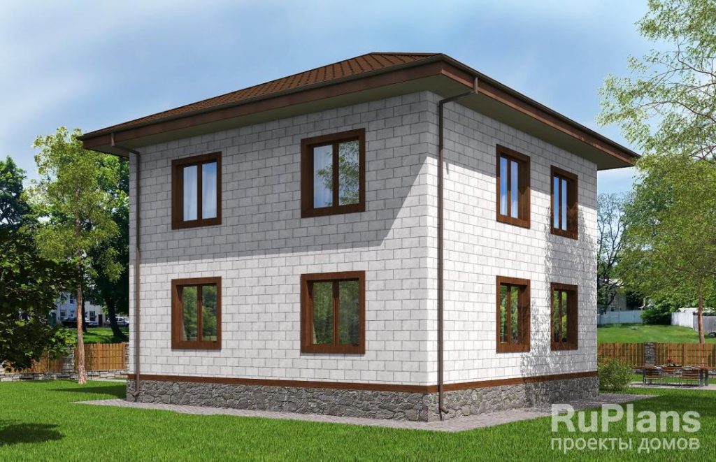 Проект двухэтажного жилого дома Rg5138 — фото 4