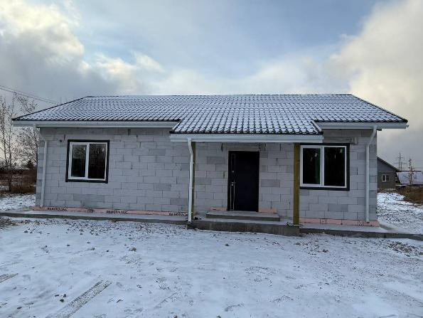 Дом из газобетона 88 м²