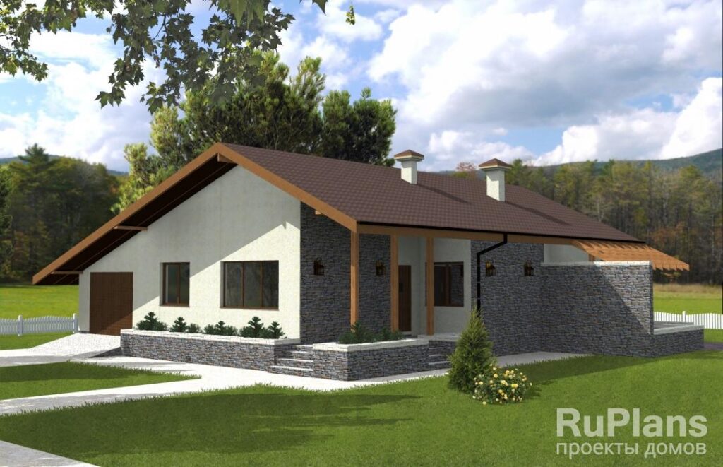 Интересный дом с террасой Rg3836