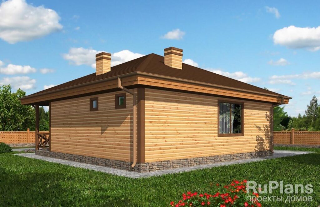 Проект маленького одноэтажного дома Rg3436 — фото 4